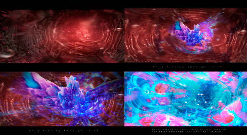 Illustration for article titled Wild Concept Art For The Trippy Final Moments Of Luc Besson's Lucy
